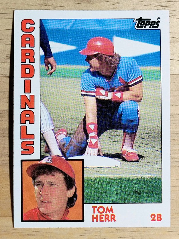 1984 Topps #649 Tom Herr