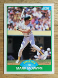 1989 Score #3 Mark McGwire