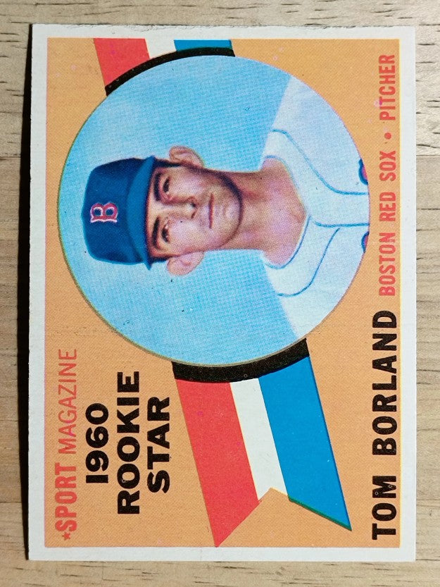 1960 Topps #117 Tom Borland RS (EX)