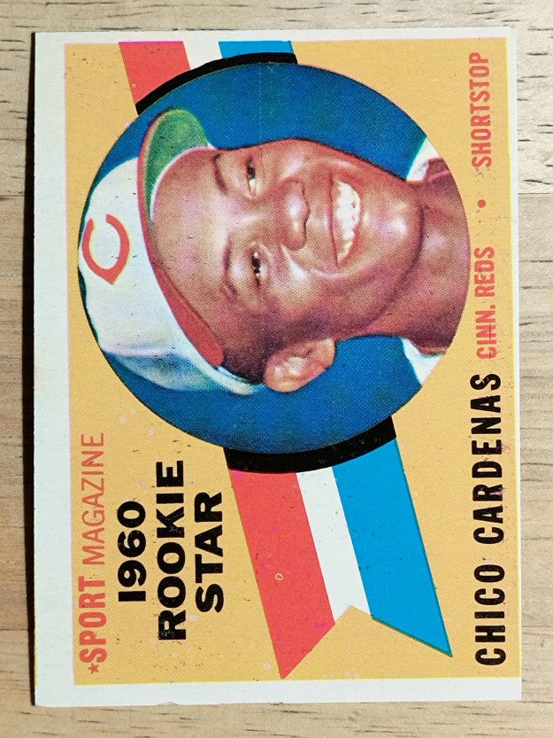 1960 Topps #119 Chico Cardenas RS RC (EX)