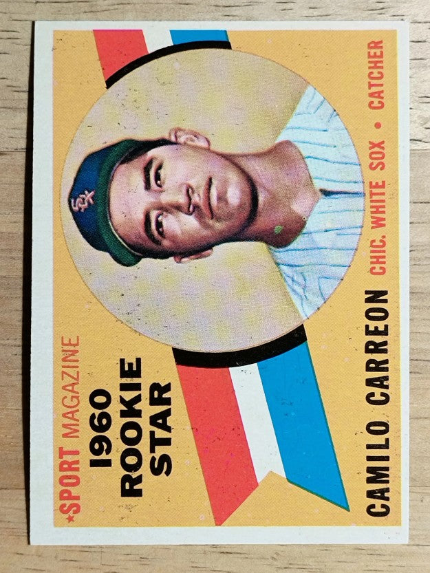 1960 Topps #121 Camilo Carreon RS RC (EXMT)