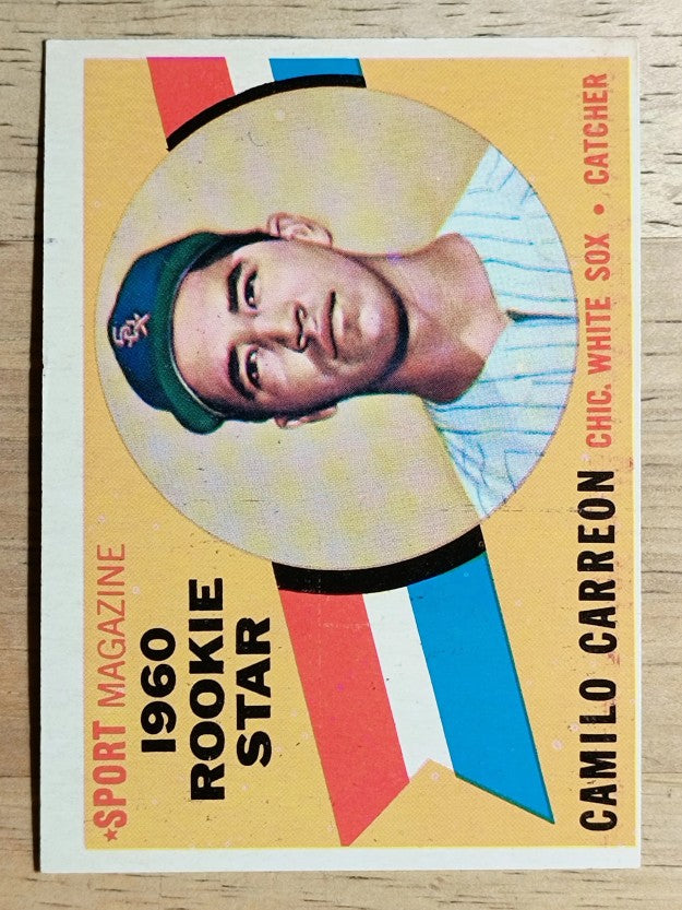 1960 Topps #121 Camilo Carreon RS RC (EX)