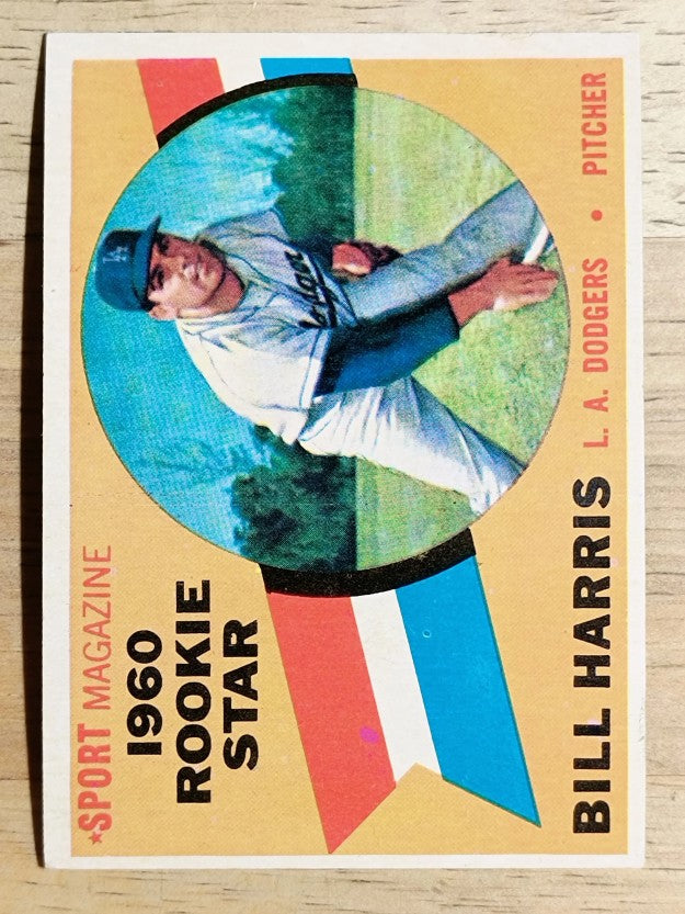 1960 Topps #128 Bill Harris RS RC (EX)