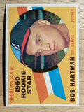 1960 Topps #129 Bob Hartman RS (VG)