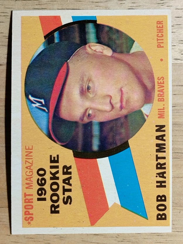 1960 Topps #129 Bob Hartman RS (EXMT)