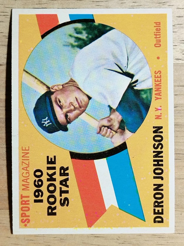 1960 Topps #134 Deron Johnson RS (NMMT)
