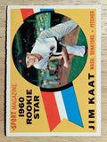 1960 Topps #136 Jim Kaat RS RC (EXMT)