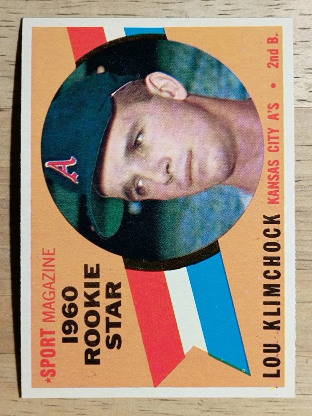 1960 Topps #137 Lou Klimchock RS RC (NM)