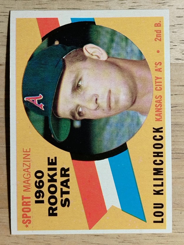 1960 Topps #137 Lou Klimchock RS RC (NM)