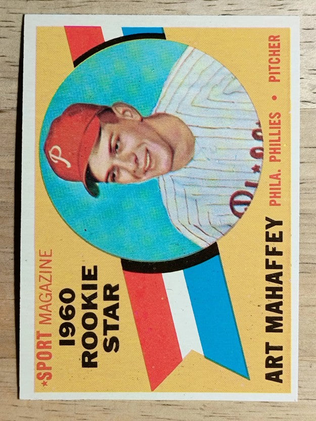1960 Topps #138 Art Mahaffey RS RC (NM)