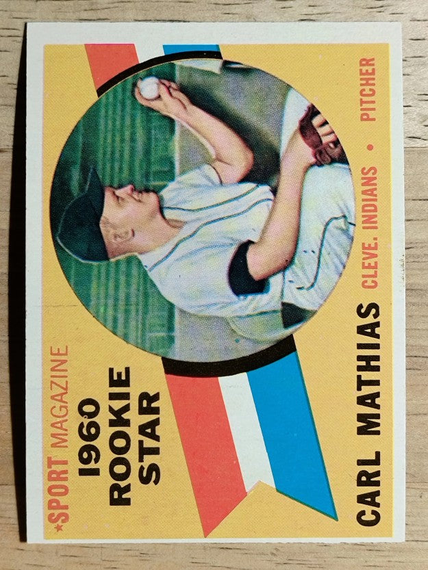 1960 Topps #139 Carl Mathias RS RC (NM)