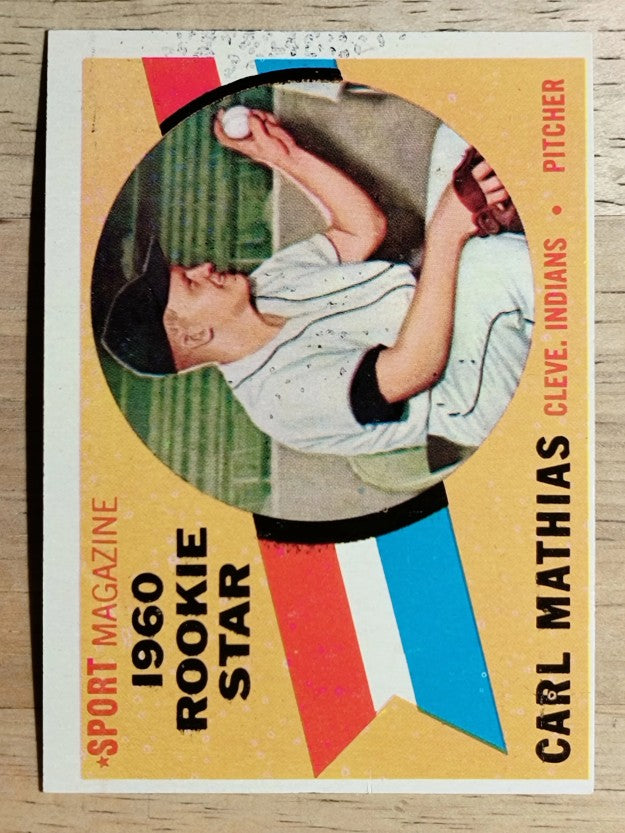 1960 Topps #139 Carl Mathias RS RC (EX)