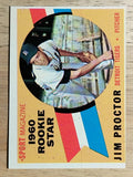 1960 Topps #141 Jim Proctor RS RC (EX)