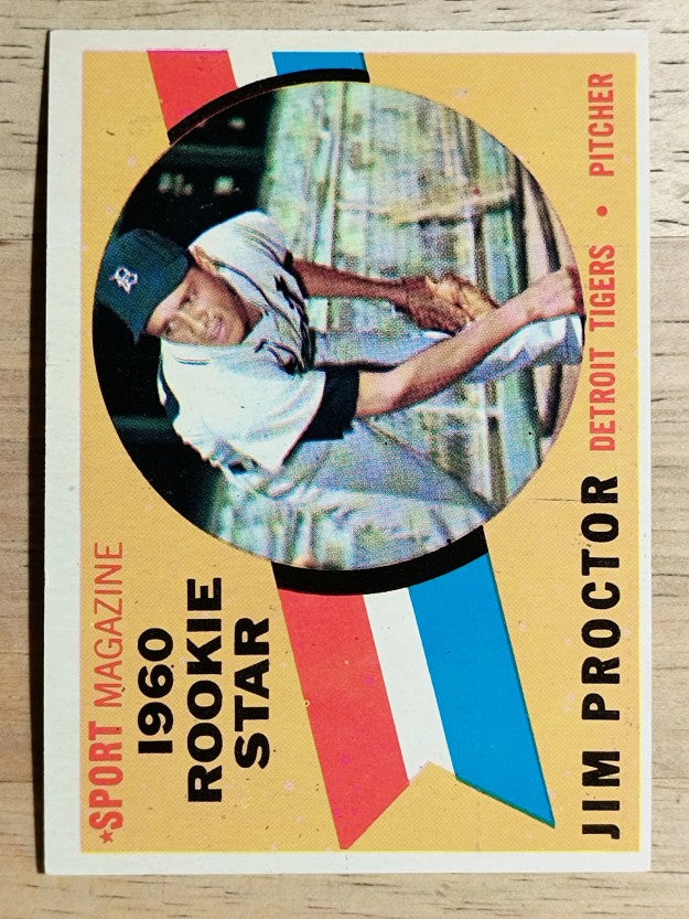 1960 Topps #141 Jim Proctor RS RC (EXMT)
