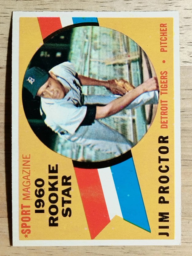 1960 Topps #141 Jim Proctor RS RC (NM)