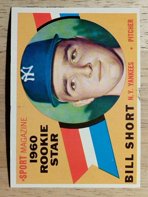 1960 Topps #142 Bill Short RS RC (EXMT)