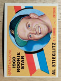 1960 Topps #144 Al Stieglitz RS RC (EXMT)