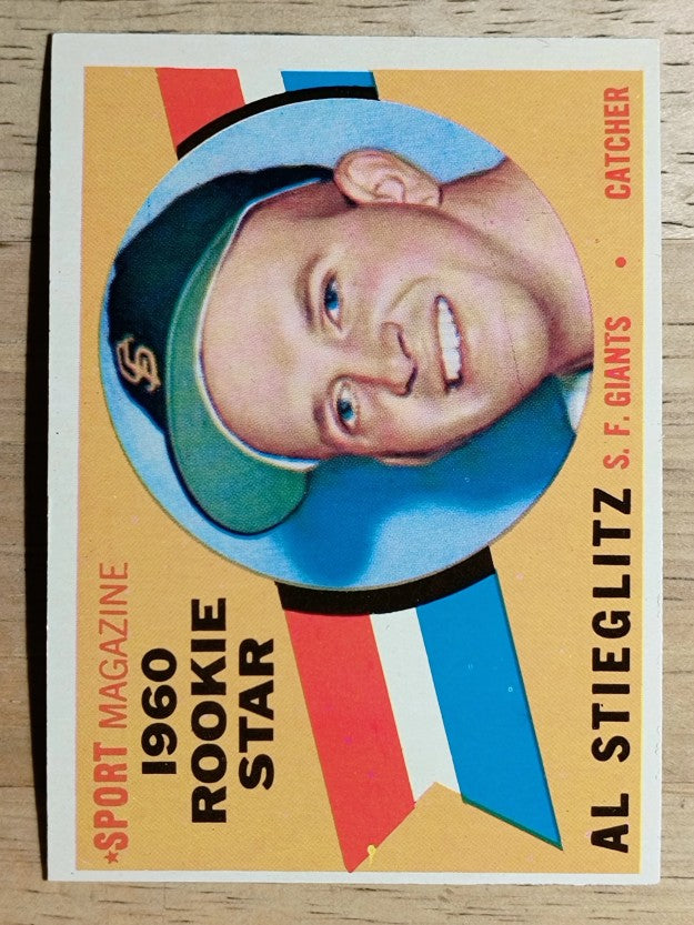 1960 Topps #144 Al Stieglitz RS RC (EXMT)