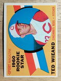1960 Topps #146 Ted Wieand RS RC (NM)