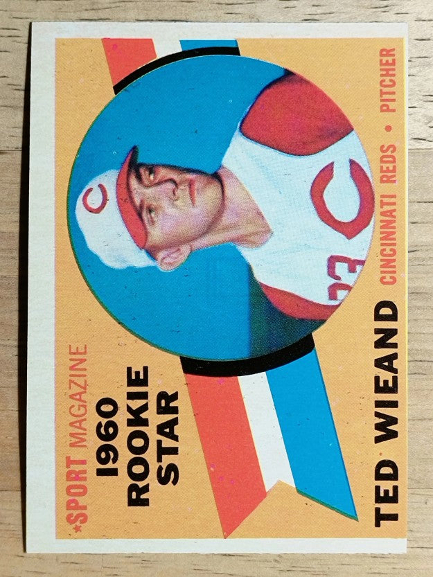 1960 Topps #146 Ted Wieand RS RC (EX)