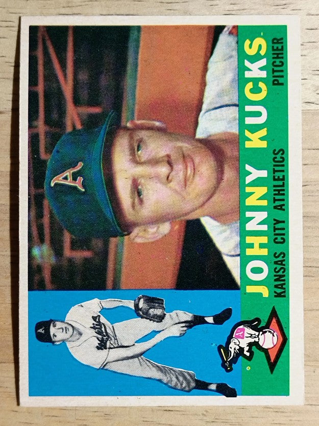 1960 Topps #177 Johnny Kucks (EXMT)