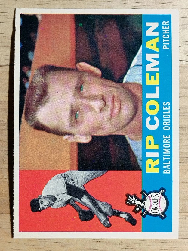 1960 Topps #179 Rip Coleman (NM)