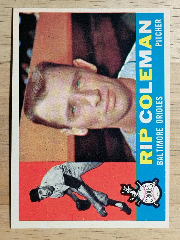 1960 Topps #179 Rip Coleman (NM)