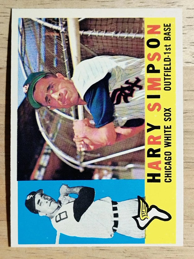 1960 Topps #180 Harry Simpson (NM)
