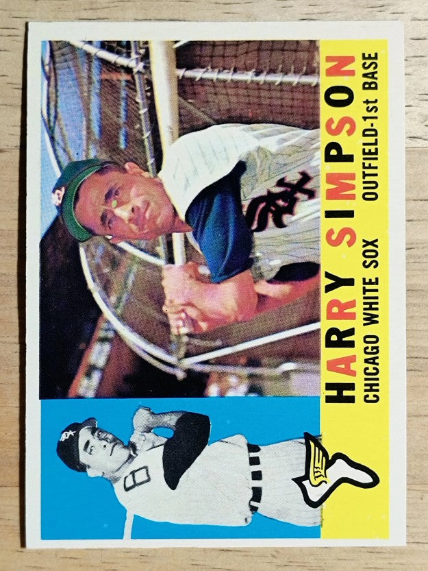 1960 Topps #180 Harry Simpson (NM)