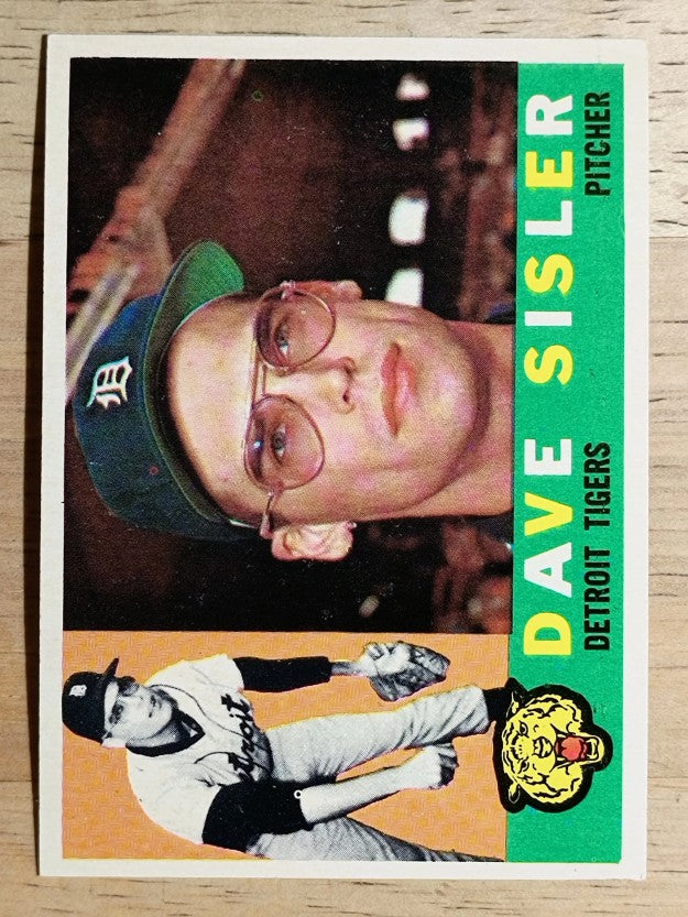 1960 Topps #186 Dave Sisler (NM)