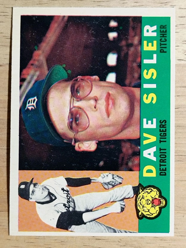 1960 Topps #186 Dave Sisler (EXMT)