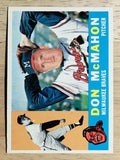 1960 Topps #189 Don McMahon (NM)