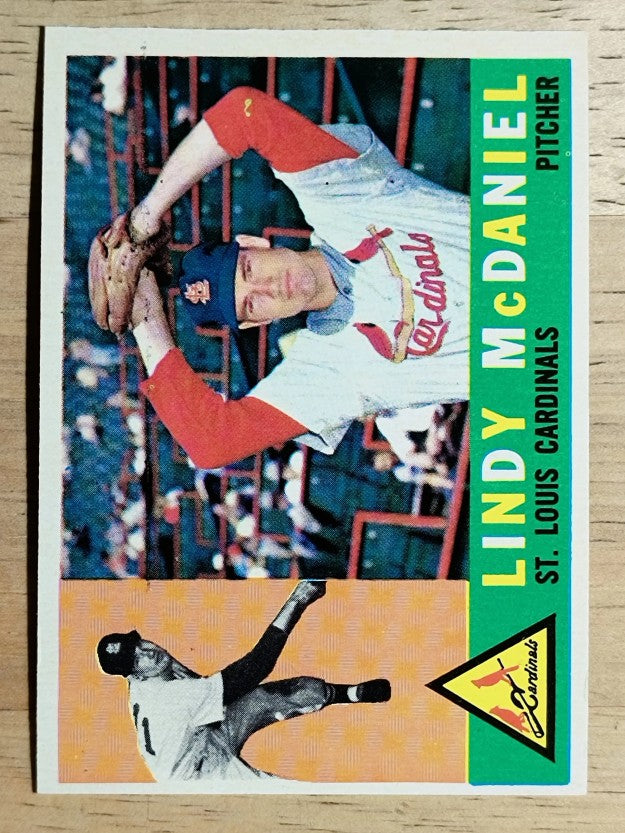 1960 Topps #195 Lindy McDaniel (NM)