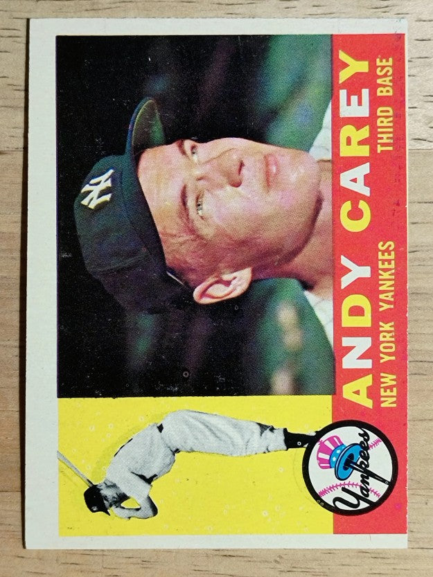 1960 Topps #196 Andy Carey (EX)