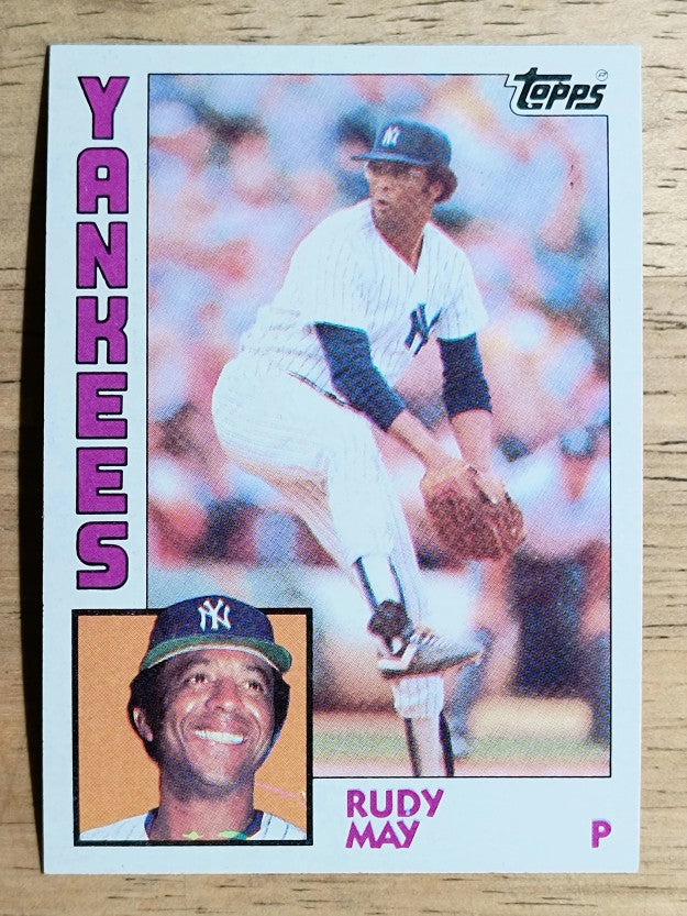 1984 Topps #652 Rudy May