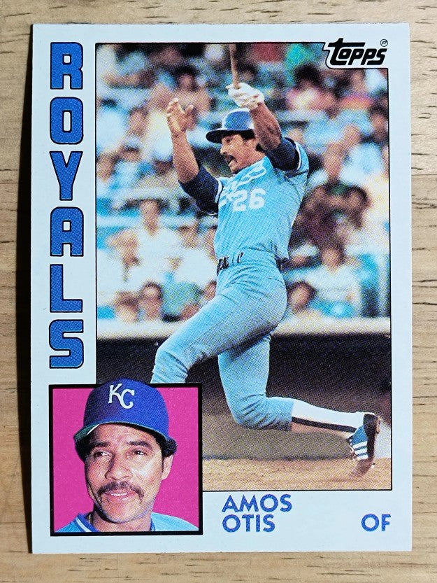 1984 Topps #655 Amos Otis