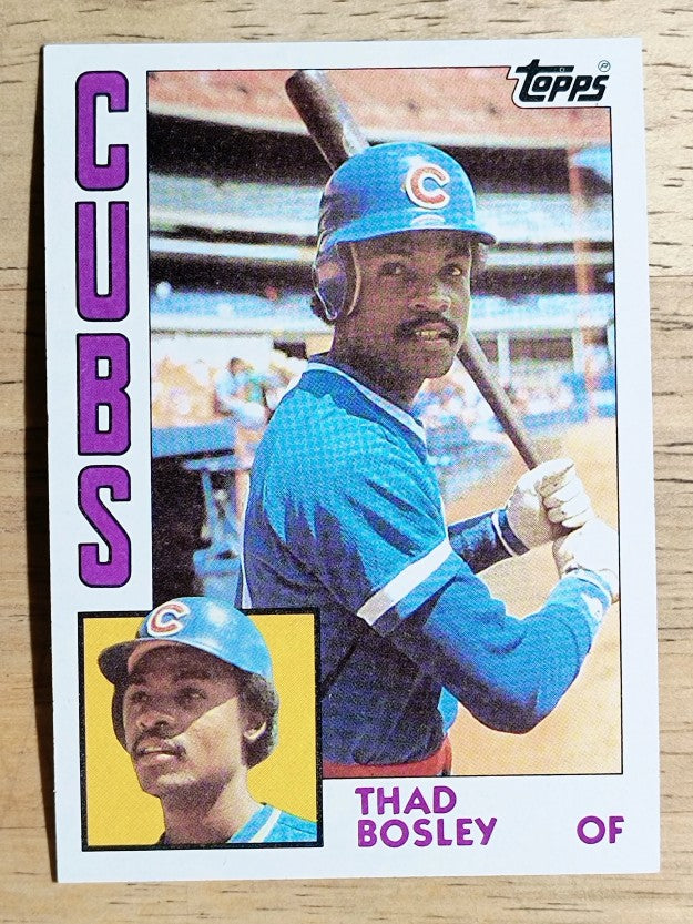 1984 Topps #657 Thad Bosley