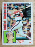 1984 Topps #667 Vance Law