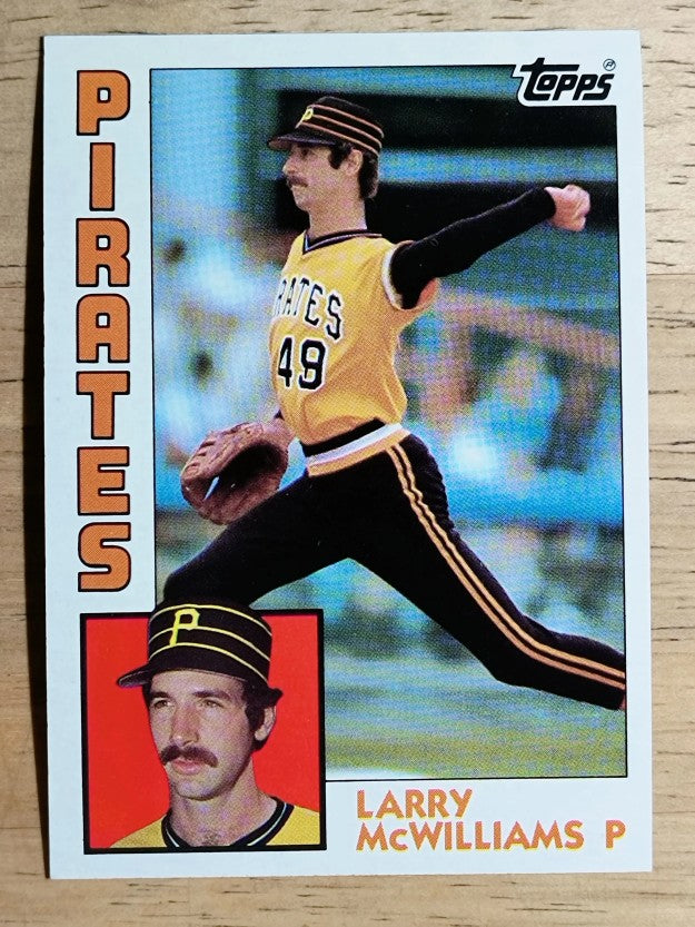 1984 Topps #668 Larry McWilliams