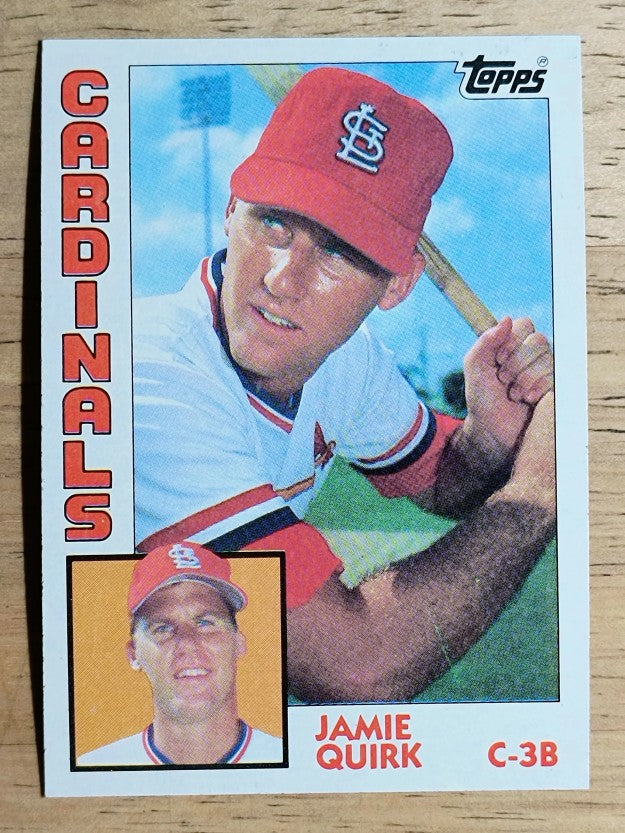 1984 Topps #671 Jamie Quirk