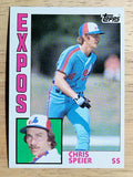 1984 Topps #678 Chris Speier