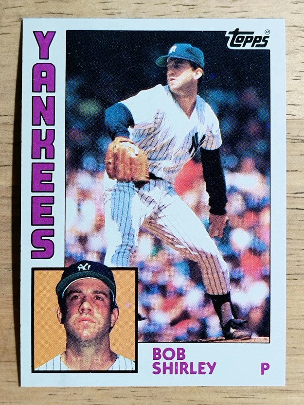 1984 Topps #684 Bob Shirley