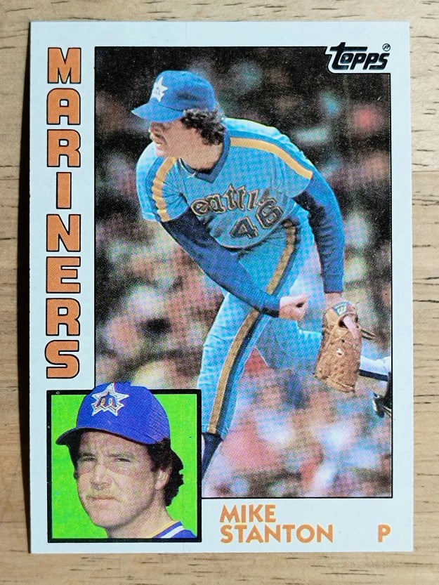 1984 Topps #694 Mike Stanton