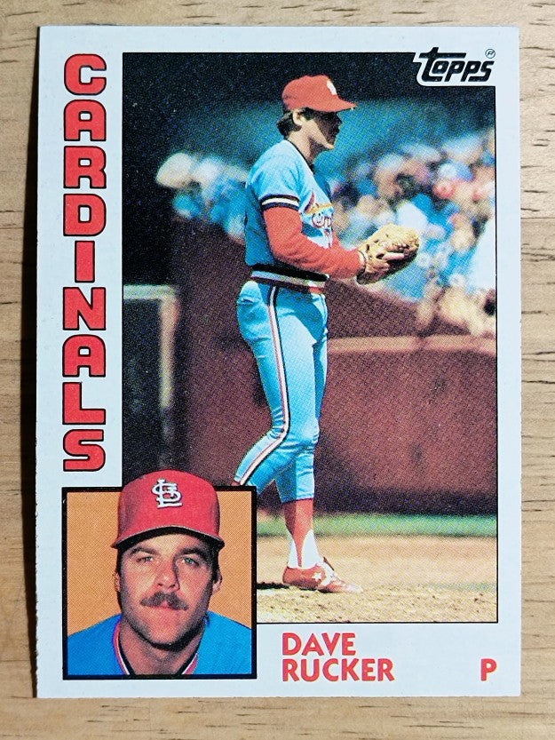 1984 Topps #699 Dave Rucker