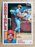 1984 Topps #699 Dave Rucker