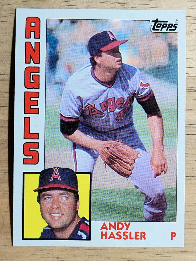 1984 Topps #719 Andy Hassler