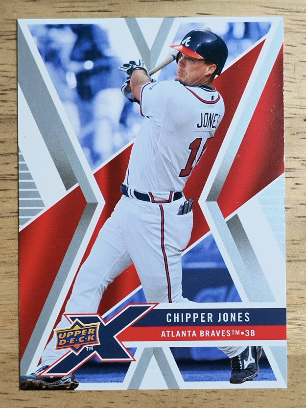 2008 Upper Deck X #7 Chipper Jones