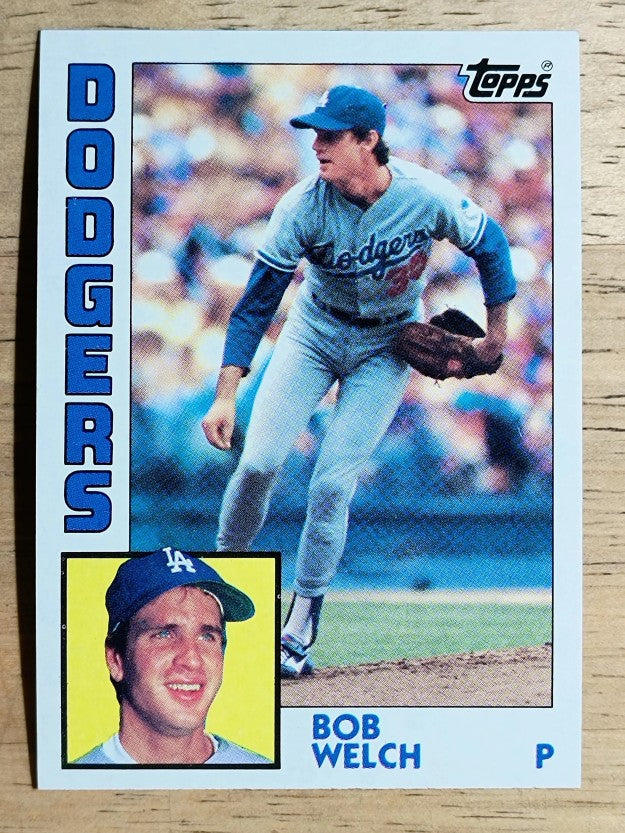 1984 Topps #722 Bob Welch