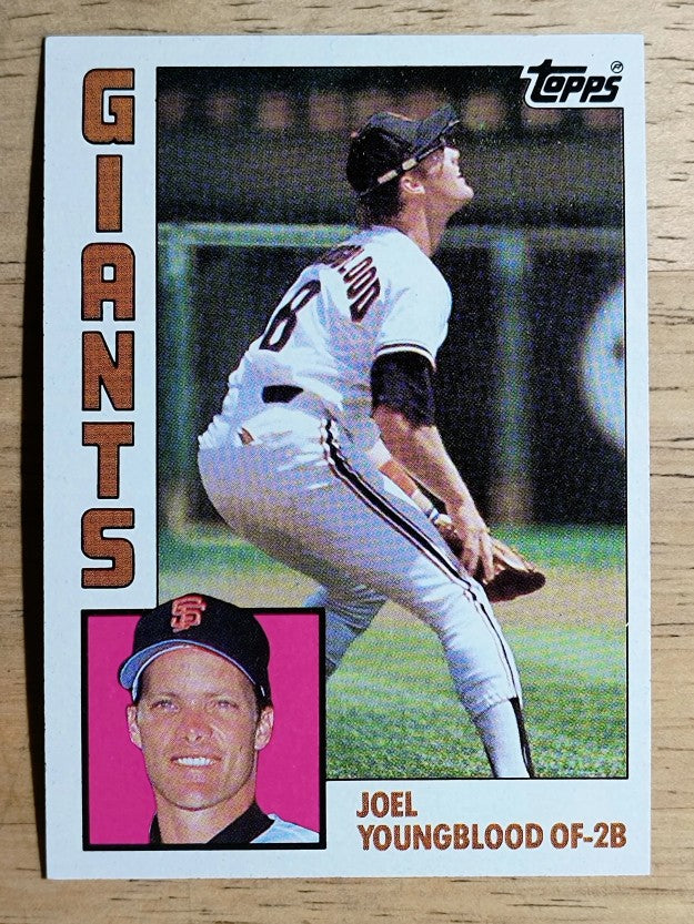 1984 Topps #727 Joel Youngblood