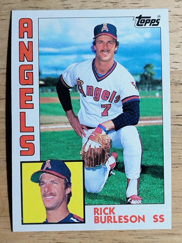 1984 Topps #735 Rick Burleson